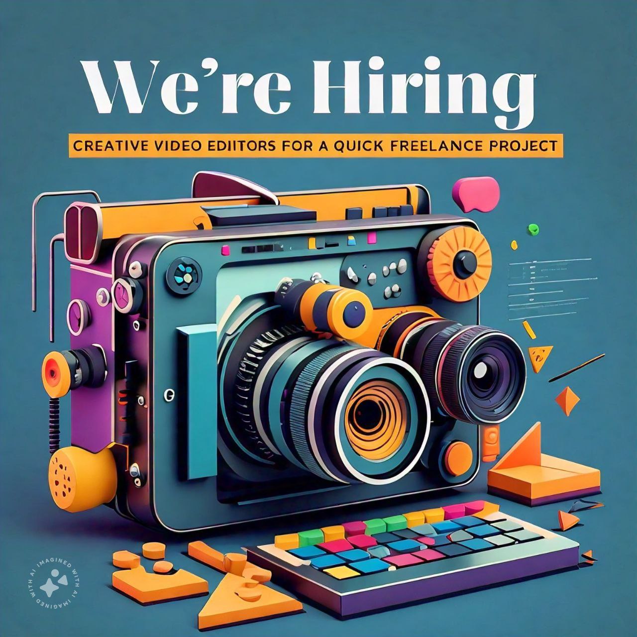 We're Hiring Creative Video Editors for a Quick Freelance Project!